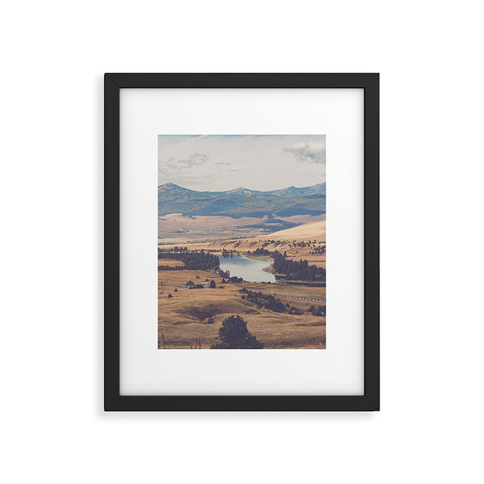 Montana Gold II Framed Art Print Gallery Image 1