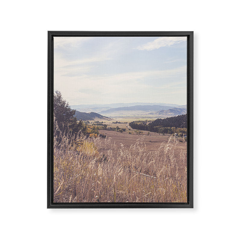Montana Landscape Photography x Autumn in Paradise Valley Framed Canvas Print Gallery Image 6