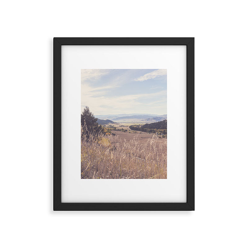 Montana Landscape Photography x Autumn in Paradise Valley Framed Art Print Gallery Image 5