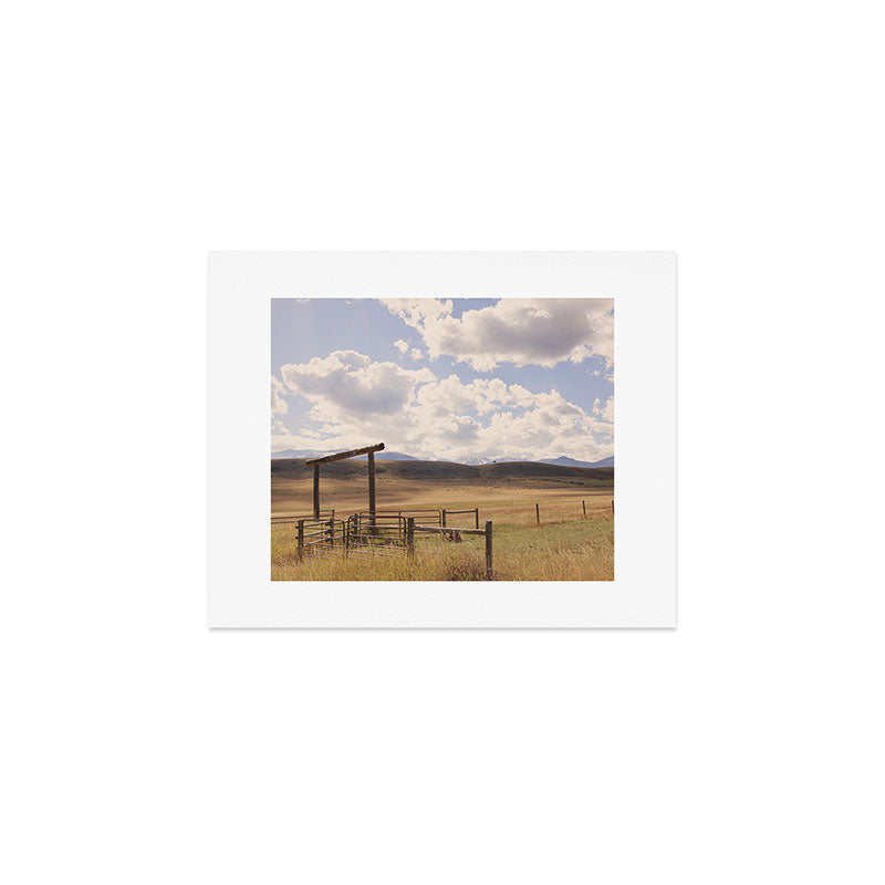 Montana Ranch x Western Landscape Photography Art Print Gallery Image 1