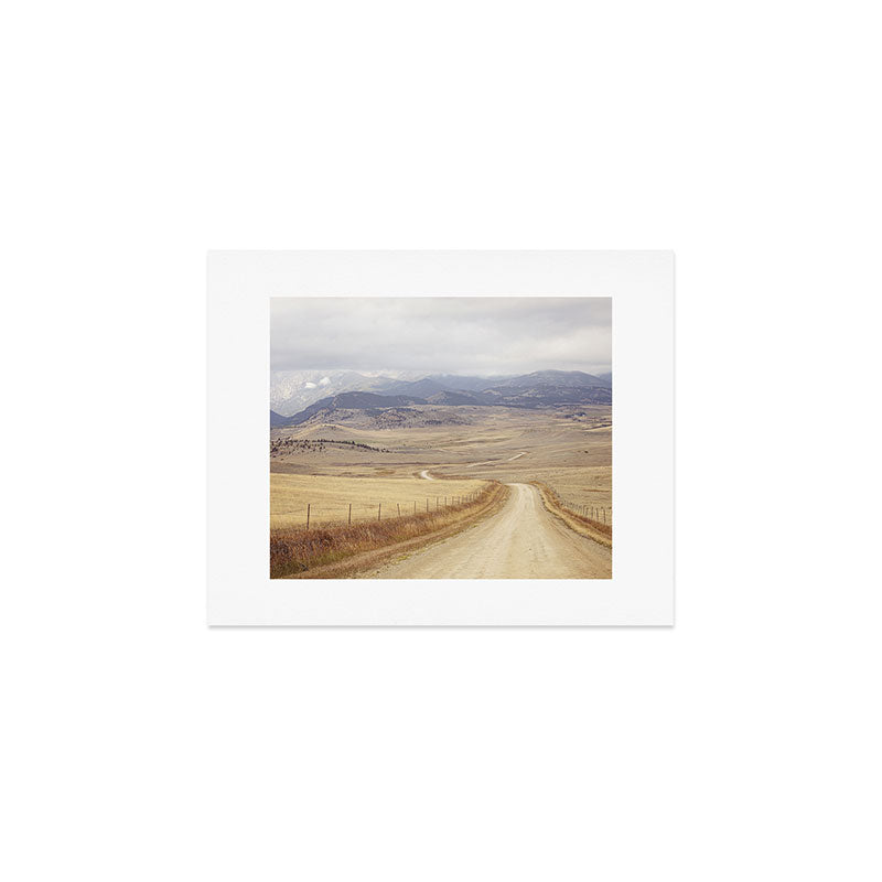Montana Roads x Montana Landscape Photography x Western Landscape Art Print Gallery Image 1