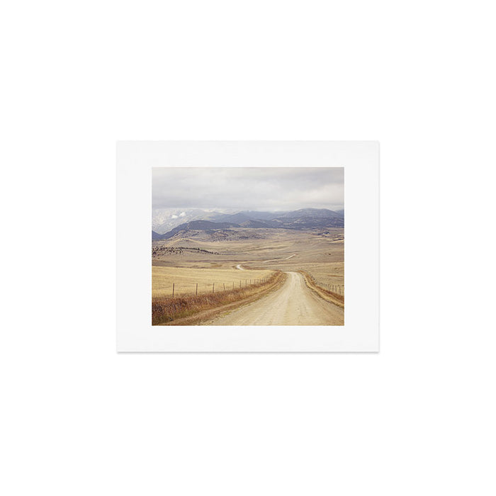 Montana Roads x Montana Landscape Photography x Western Landscape Art Print Gallery Image 1