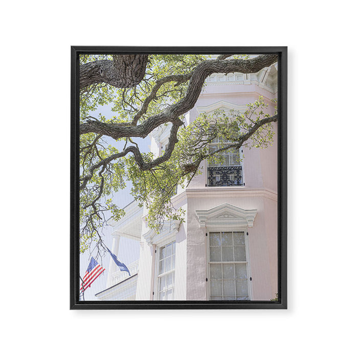 Morning in Charleston x Historic Charleston South Carolina Photography Framed Canvas Print Gallery Image 1