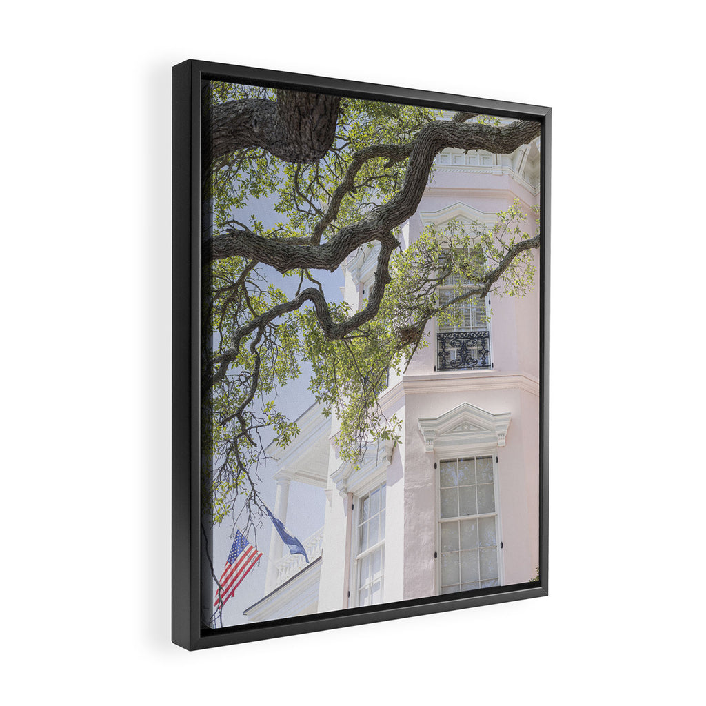 Morning in Charleston x Historic Charleston South Carolina Photography Framed Canvas Print Gallery Image 2