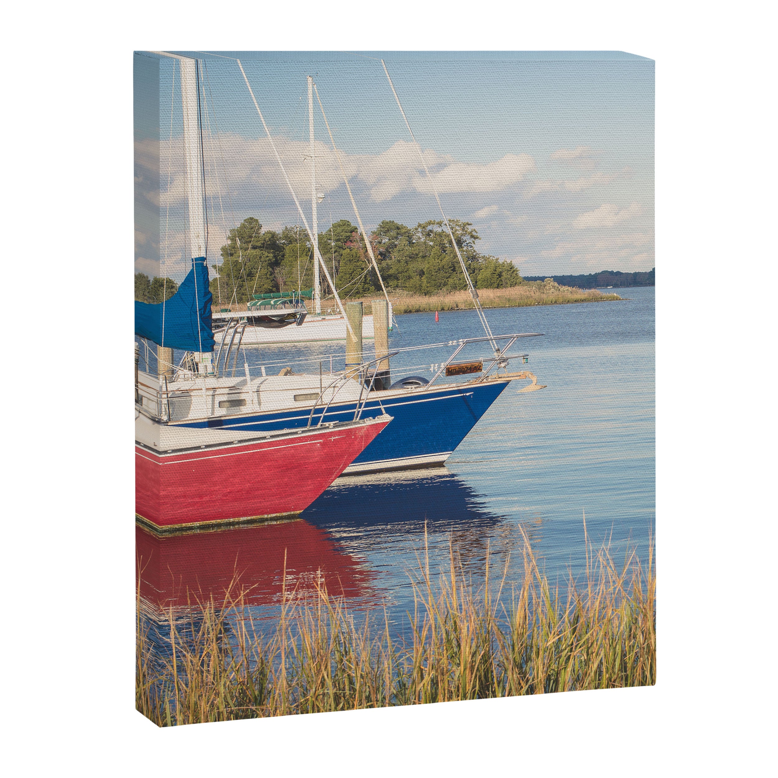 Morning on Chesapeake Bay, No. 2 Canvas Print Gallery Image 6