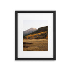 Mountain Valley Morning Light Framed Art Print Gallery Image 5