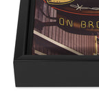 Nashville Broadway Neon Sign Photography Framed Canvas Print Gallery Image 3