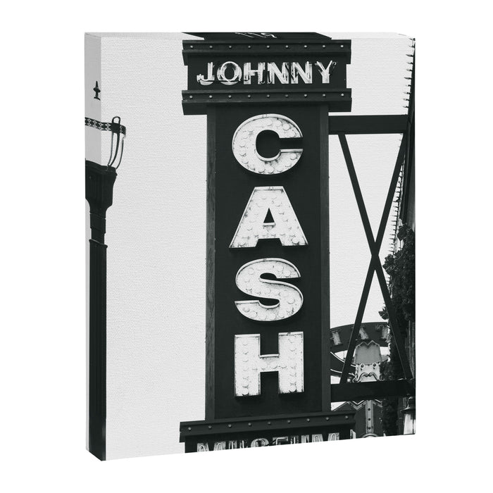 Nashville Cash x Nashville Tennessee Country Music Photography Canvas Print Gallery Image 1