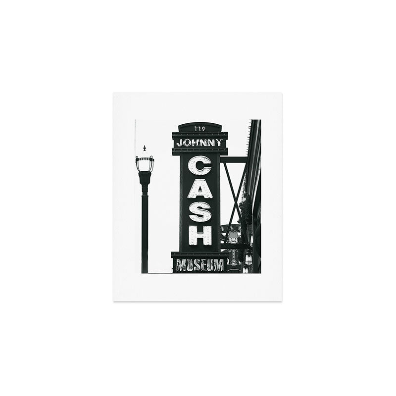 Nashville Cash x Nashville Tennessee Country Music Photography Art Print Gallery Image 1