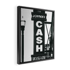 Nashville Cash x Nashville Tennessee Country Music Photography Framed Canvas Print Gallery Image 2
