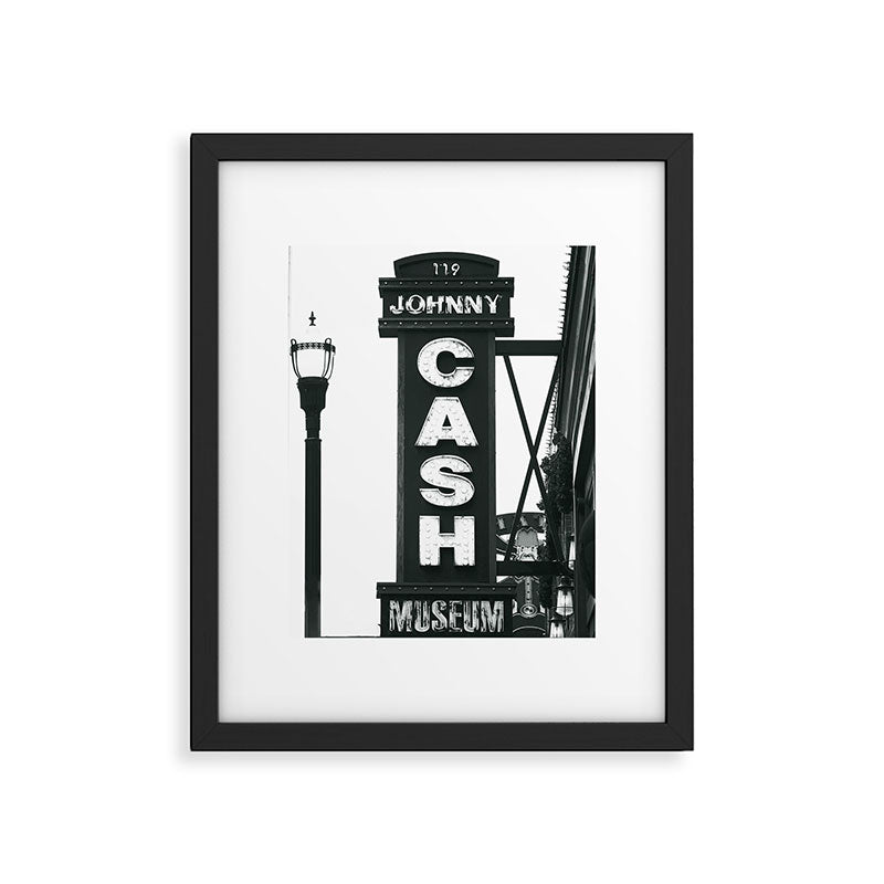 Nashville Cash x Nashville Tennessee Country Music Photography Framed Art Print Gallery Image 5