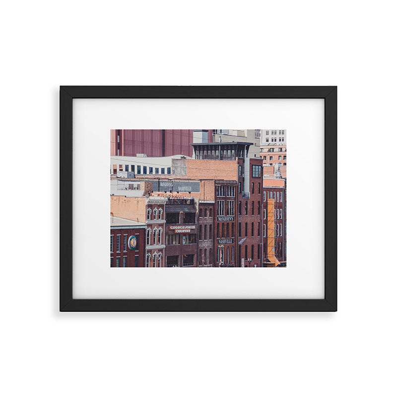 Nashville Riverfront Framed Art Print Gallery Image 5
