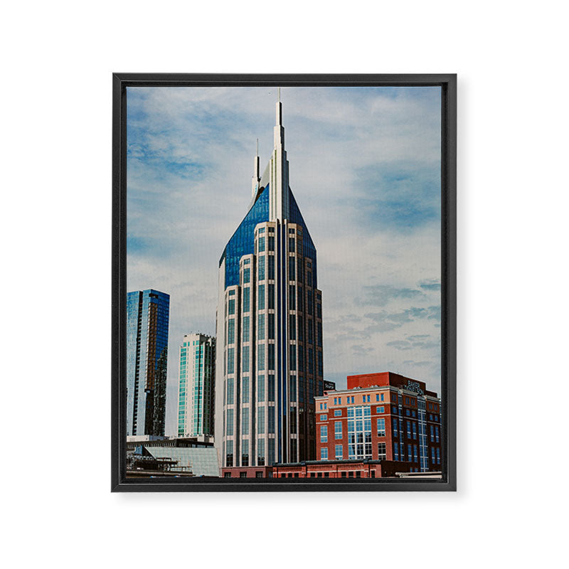 Nashville Skyline Framed Canvas Print Gallery Image 6