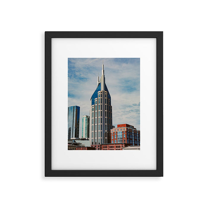 Nashville Skyline Framed Art Print Gallery Image 1