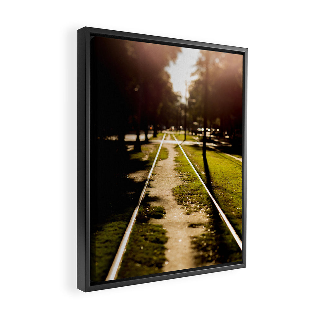 Neutral Ground Framed Canvas Print Gallery Image 2