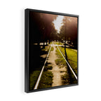 Neutral Ground Framed Canvas Print Gallery Image 2
