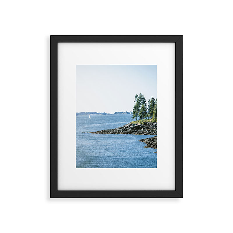 New England Sailing x Maine Coast Framed Art Print Gallery Image 5