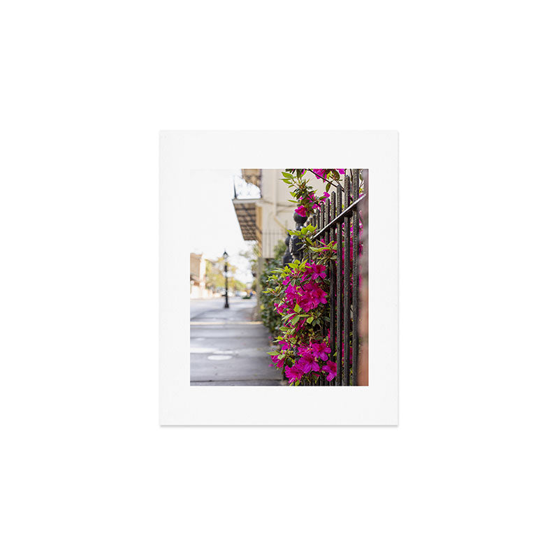 New Orleans French Quarter Photography x Azaleas in the Quarter Art Print Gallery Image 1