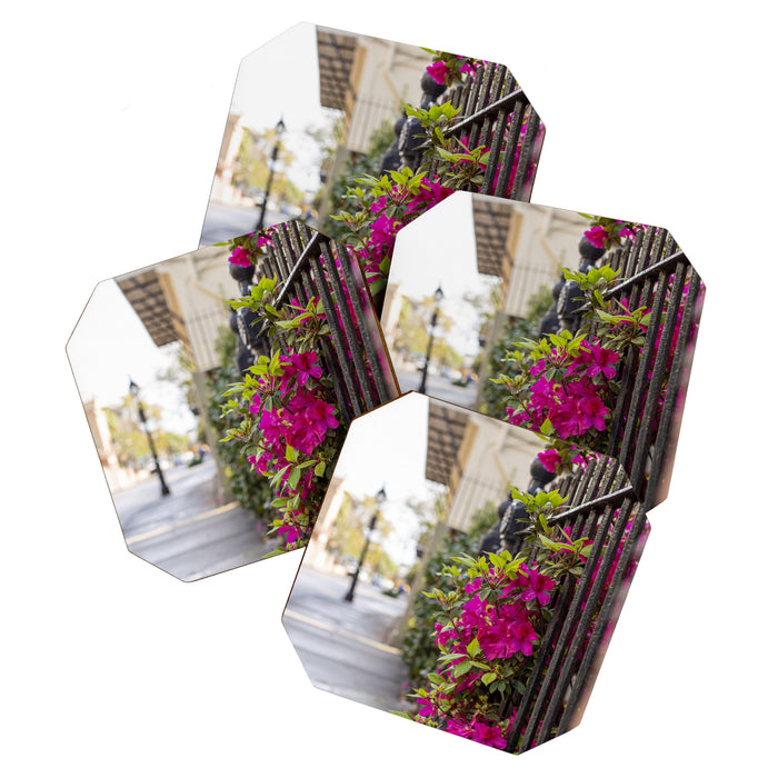New Orleans French Quarter Photography x Azaleas in the Quarter Coaster Gallery Image 1