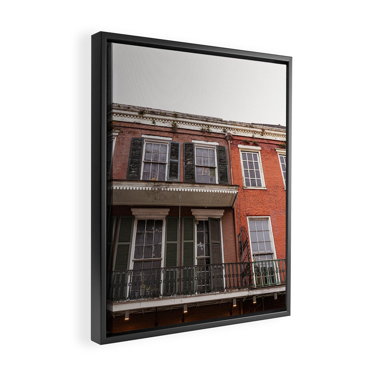 New Orleans French Quarter x Bourbon Street New Orleans Photography Framed Canvas Print Gallery Image 2