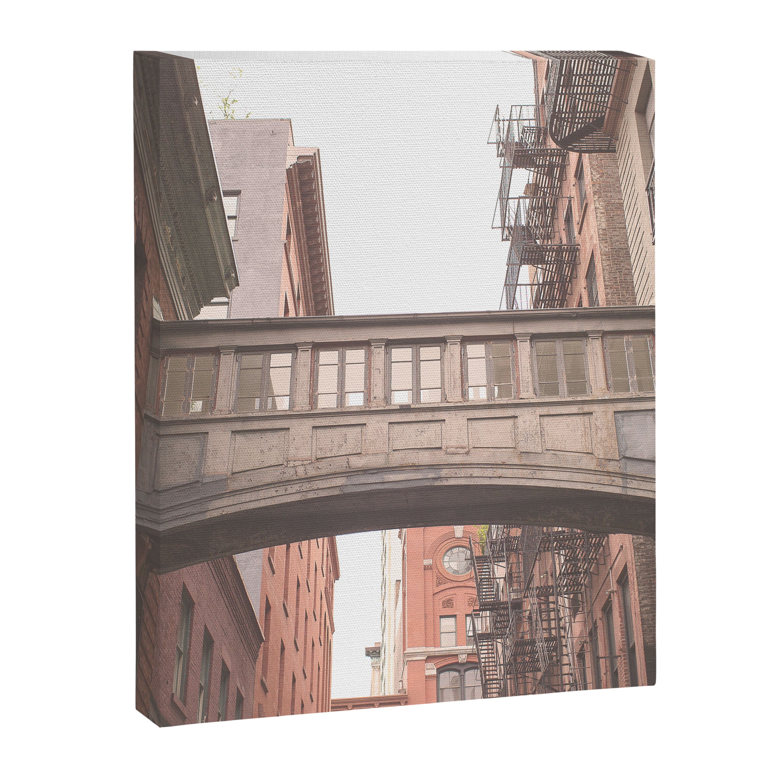 New York City Photography Staple Street Sky Bridge Canvas Print Gallery Image 6
