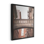 New York City Photography Staple Street Sky Bridge Framed Canvas Print Gallery Image 2