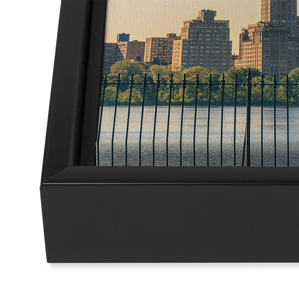 NYC Central Park at Sunset x New York City Photography Framed Canvas Print Gallery Image 3