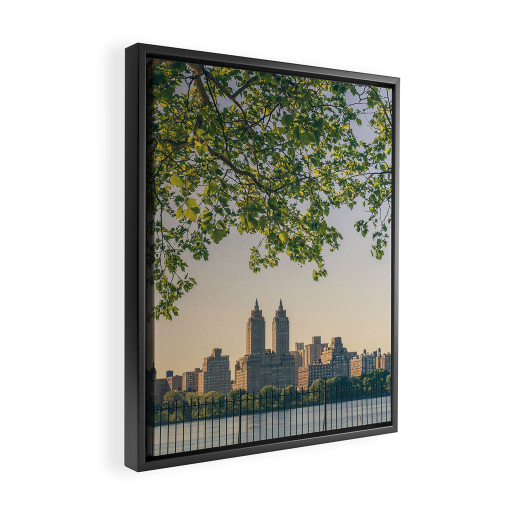 NYC Central Park at Sunset x New York City Photography Framed Canvas Print Gallery Image 2