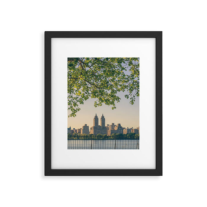 NYC Central Park at Sunset x New York City Photography Framed Art Print Gallery Image 1