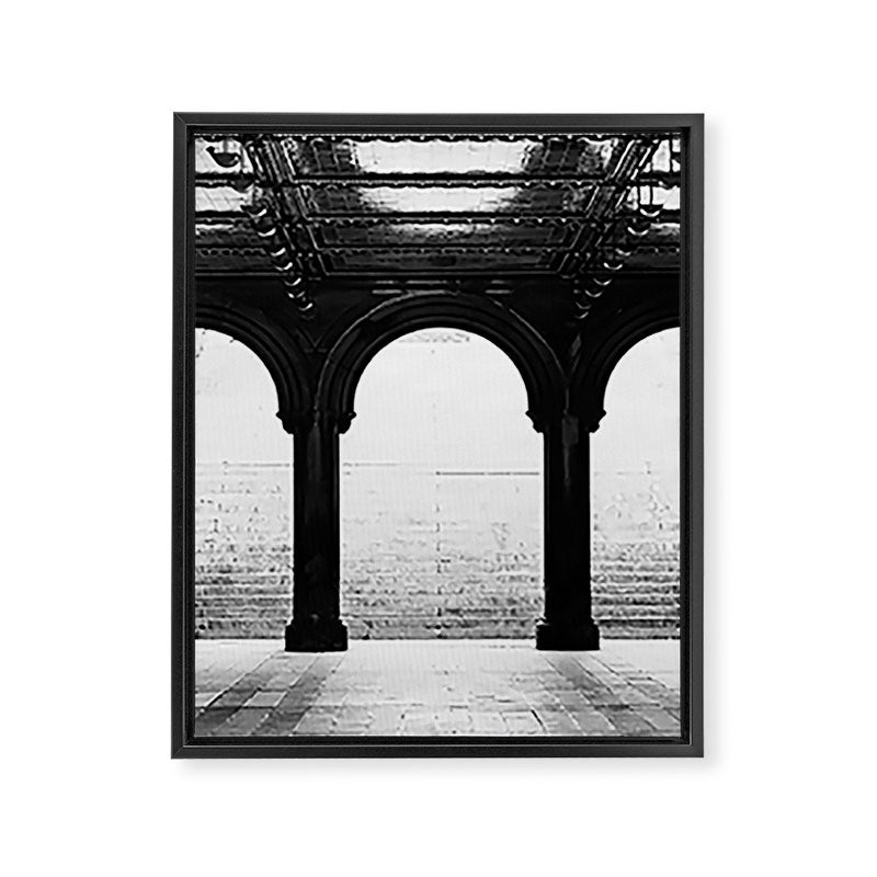 NYC Noir Framed Canvas Print Gallery Image 6