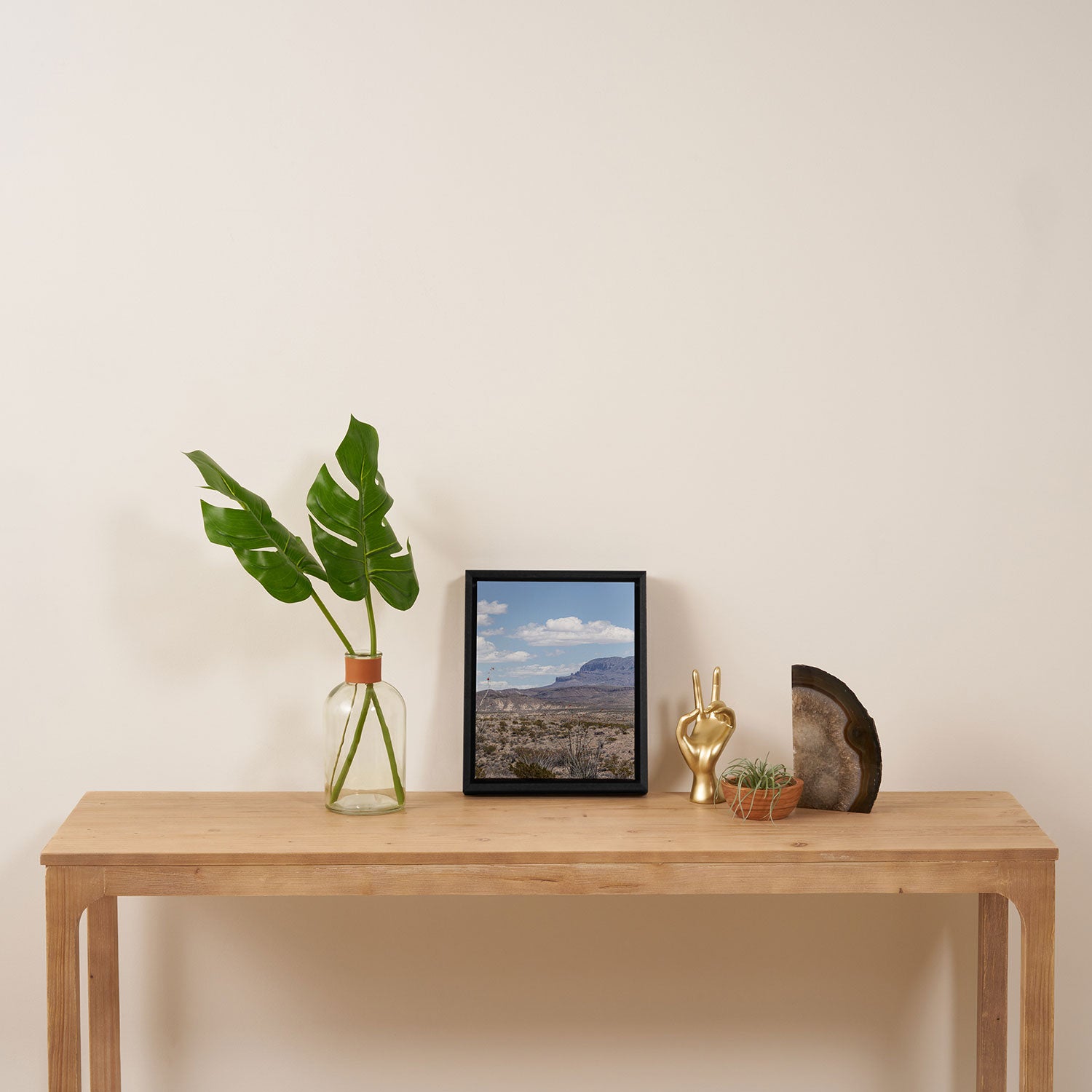 Ocotillo In Bloom at Big Bend National Park Photography Print Framed Canvas Print Gallery Image 4