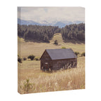 Old Montana Schoolhouse x Montana Landscape Photography Canvas Print Gallery Image 6