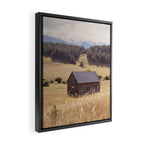 Old Montana Schoolhouse x Montana Landscape Photography Framed Canvas Print Gallery Image 2