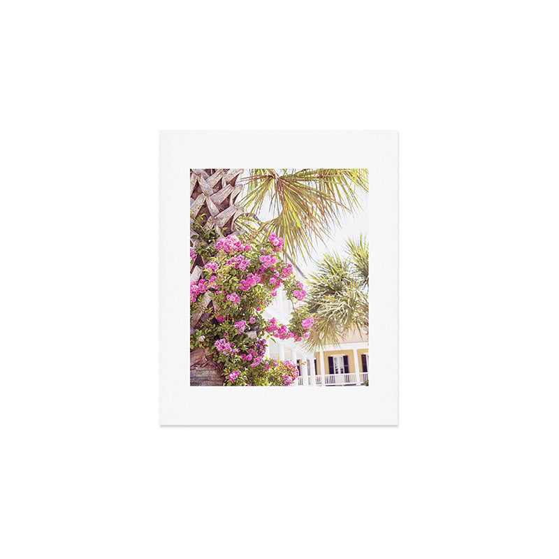 Palmettos and Roses x Charleston South Carolina Photography Art Print Gallery Image 1