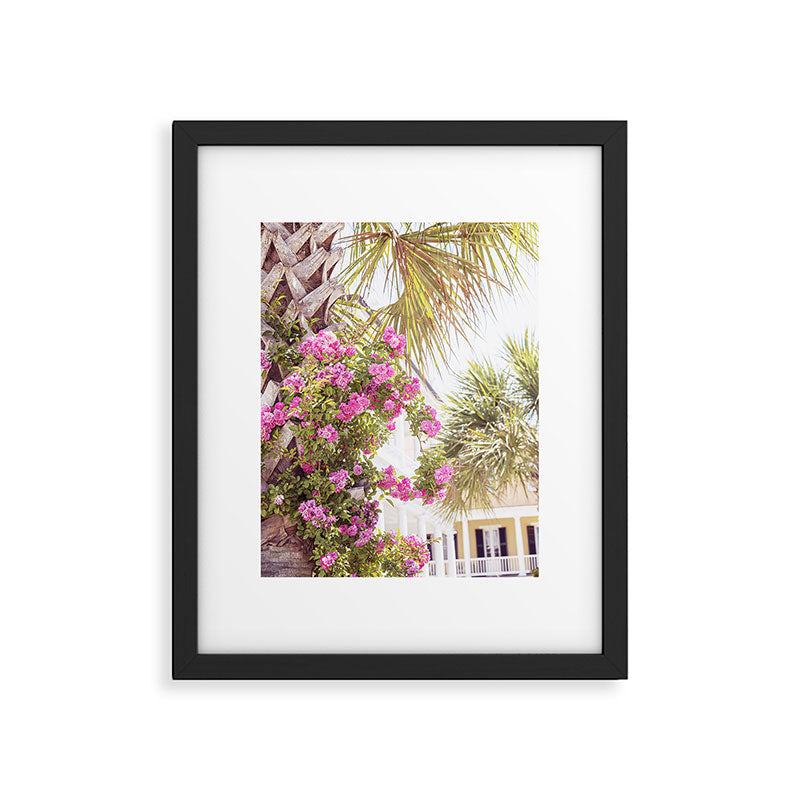 Palmettos and Roses x Charleston South Carolina Photography Framed Art Print Gallery Image 5