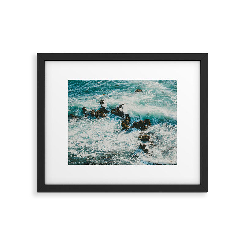 Palos Verdes Surf Framed Art Print Gallery Image 5
