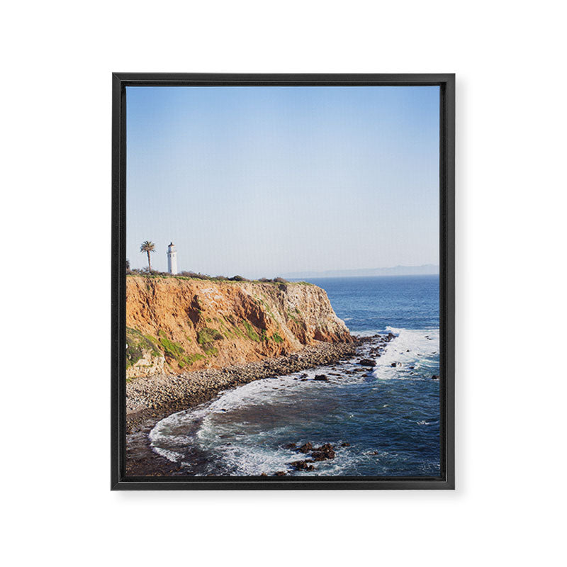 Point Vicente Lighthouse (color version) Framed Canvas Print Gallery Image 6