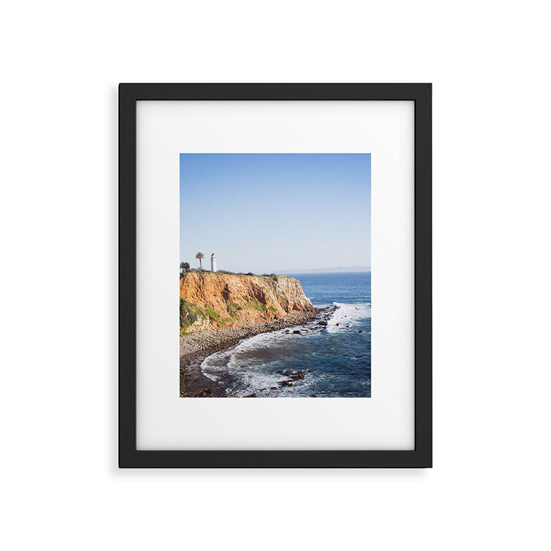 Point Vicente Lighthouse (color version) Framed Art Print Gallery Image 5
