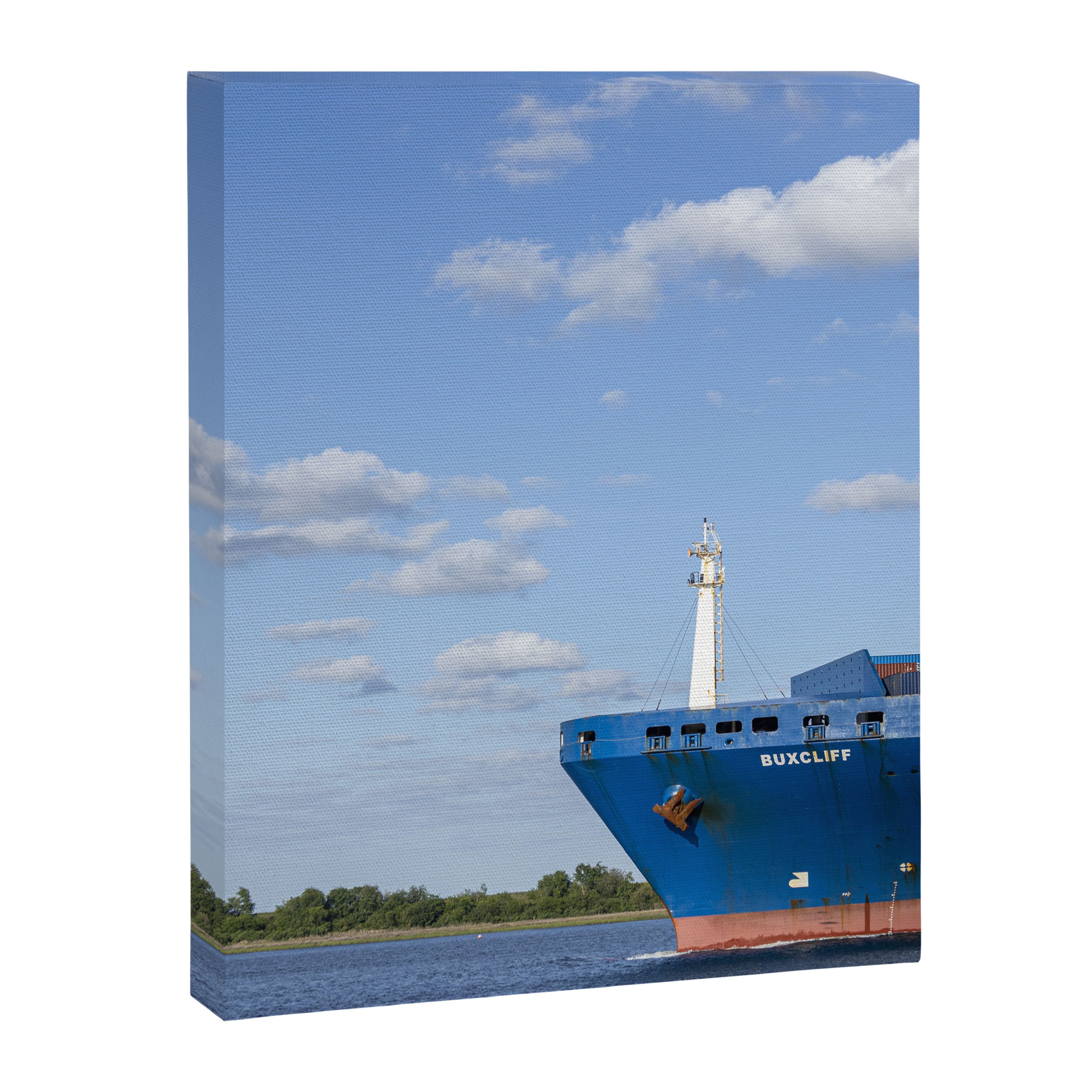 Port of Charleston Cooper River Photography Canvas Print Gallery Image 6