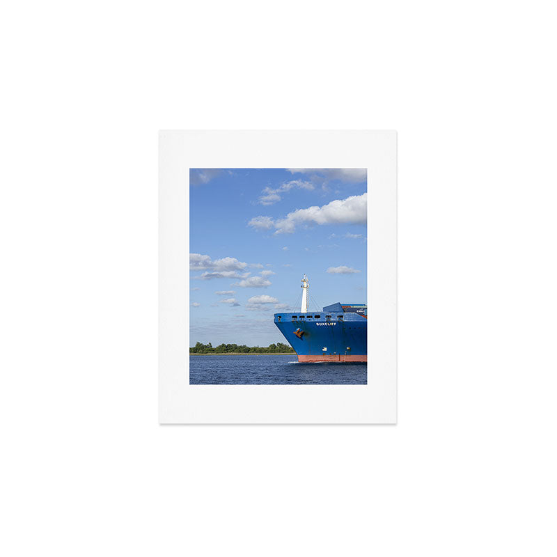 Port of Charleston Cooper River Photography Art Print Gallery Image 1