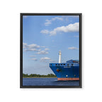 Port of Charleston Cooper River Photography Framed Canvas Print Gallery Image 6