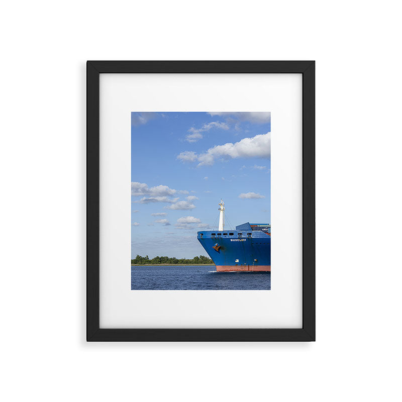 Port of Charleston Cooper River Photography Framed Art Print Gallery Image 5