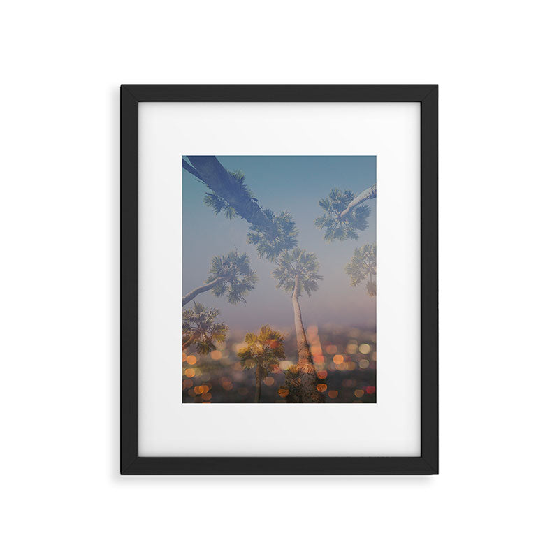 Postcard from L.A. Framed Art Print Gallery Image 5