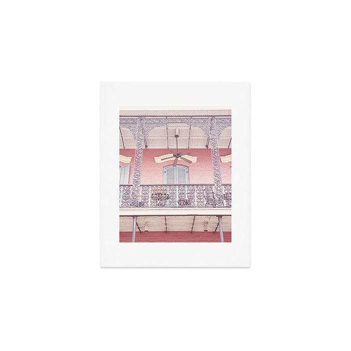 Pretty in Pink x New Orleans French Quarter Photography Art Print Gallery Image 1