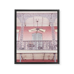Pretty in Pink x New Orleans French Quarter Photography Framed Canvas Print Gallery Image 6