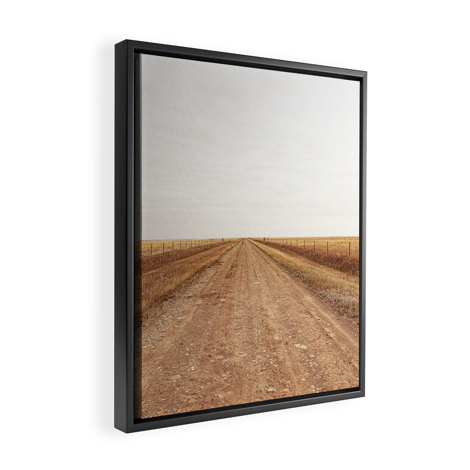Road to Two Dot x Montana Landscape Photography Framed Canvas Print Gallery Image 2