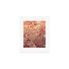 Rose Gold Cactus Art Print Gallery Image 1
