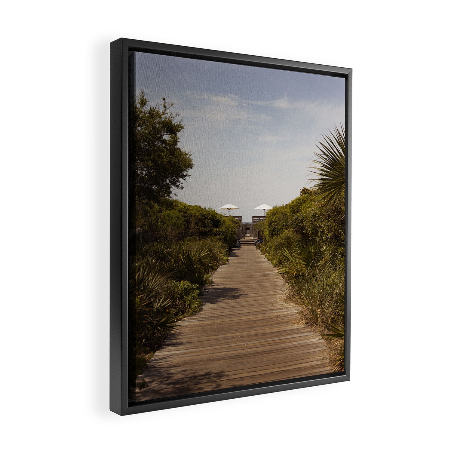 Rosemary Beach Florida beach  Framed Canvas Print Gallery Image 2