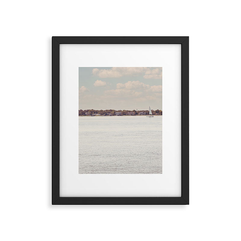 Sailing Charleston x Charleston South Carolina Ashley River Photography Framed Art Print Gallery Image 5