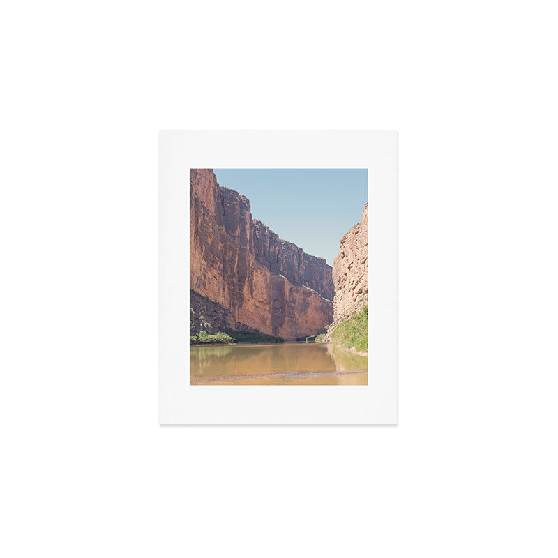 Santa Elena Canyon Art Print Gallery Image 1